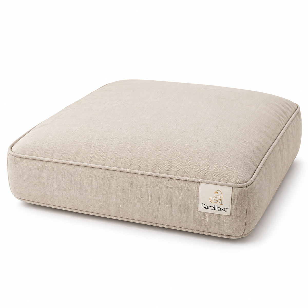 Karelliaxc™ Sofa Seat Cushion – Thick Padded Couch Cushion with Soft Upholstery, Supportive Comfort & Minimalist Home Design